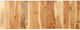 vidaXL Bed Headboard made of Wood in Beige Color