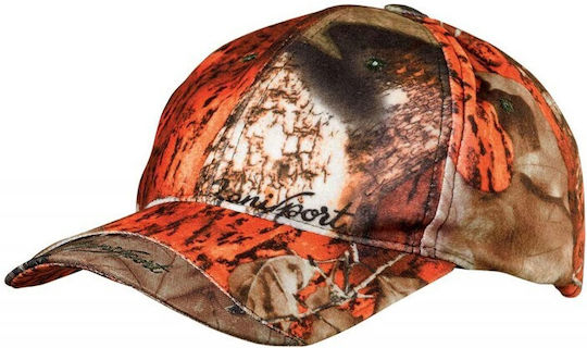 Benisport Pălărie de vânătoare Impermeabil Camuflaj Foliage with Orange Details