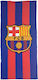F.C. Barcelona Παιδική Πετσέτα Θαλάσσης Ποδόσφαιρο 140x70εκ.