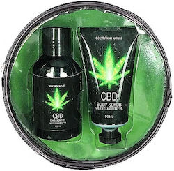 Σετ Προϊόντα Κάνναβης Cbd Bath Shower Travel Set 2pcs