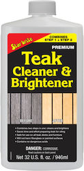 Star Brite Teak-Reiniger & -Politur Zwei in Eins 1L Star Brite Teak-Reiniger & -Politur Zwei in Eins 1L