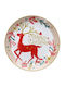 Tognana Christmas Platter Porcelain