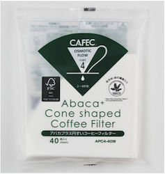 Cafec Coffee Paper Filter 40pcs