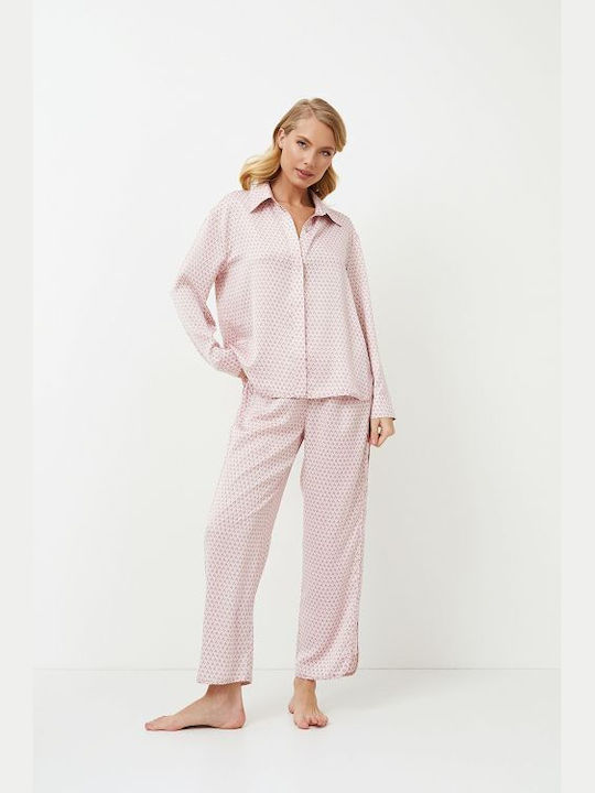 Aruelle Winter Women's Pyjama Set Rose