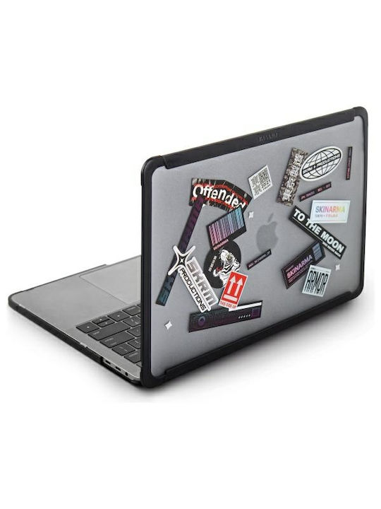 Skinarma Cover for 14" Laptop Transparent SK-MBP14-HENBLK539