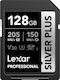 Lexar Professional SDXC 128GB V30 UHS-I 205MB/s