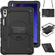 Mad Mask Flip Cover Rotierende Schwarze (Samsung Galaxy Tab S9 FE+ 12,4)