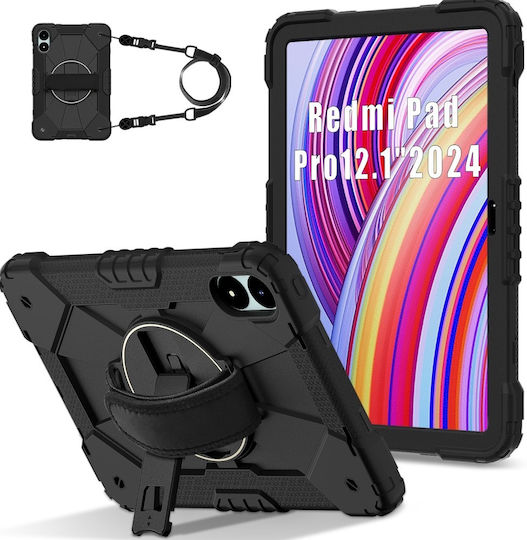 Mad Mask Flip Cover Μαύρη (Xiaomi Redmi Pad Pro 12.1", Pro 5G 12.1)
