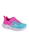 Glow Παιδικά Sneakers με Σκρατς Τιρκουάζ