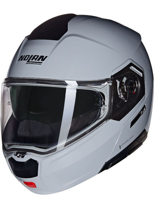 Nolan N90-3 Classico 303 Grey Motorcycle Helmet...