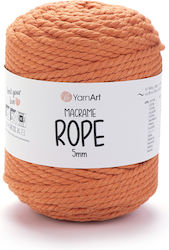 Yarnart Macrame Rope 5mm 770 Πορτοκαλί