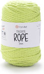 Yarnart Macrame Rope 5mm 755 Light Green