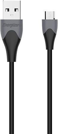 Energizer Regulär USB 2.0 auf Micro-USB-Kabel Schwarz 1.2m (C61MCGBK4) 1Stück