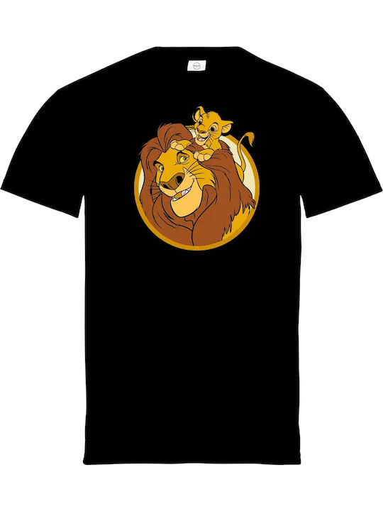 Kids Top Black Lion King Q298