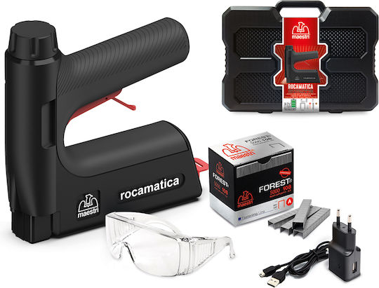 Romeo Maestri Pistol Cuie Cu Baterie 3.7V 1x2Ah Pentru Cuie Și Capse
