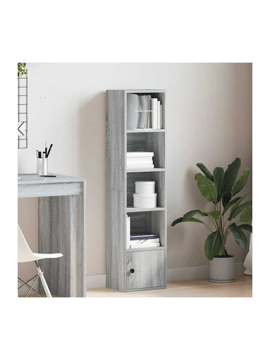 Bibliothek Grey Sonoma 31x24x127cm