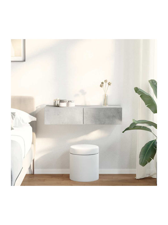 Рафт Стенен Concrete Grey 80x33x17см.