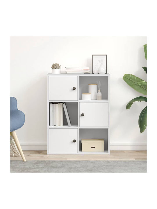 Bibliothek White 60x24x76.5cm