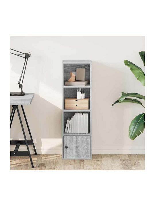 Bibliotecă Gri Sonoma 31x24x102cm