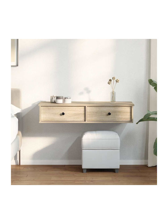 Ράφι Τοίχου Sonoma Oak 100x37.5x19εκ.