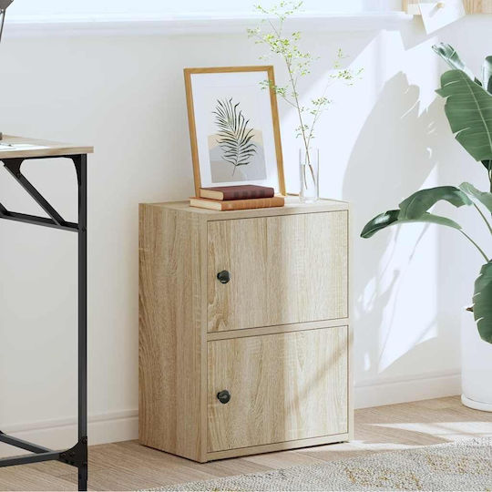 vidaXL Wohnzimmer Schrank aus Spanplatte Braune 40x24x52cm
