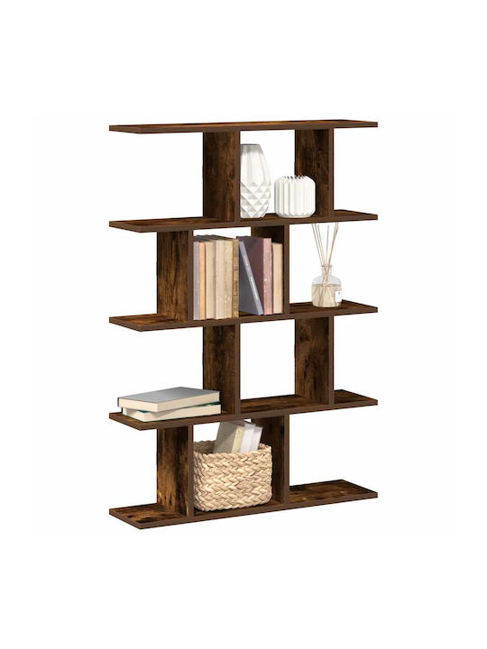 Shelf Wall Cubes Coffee 70x18x100cm