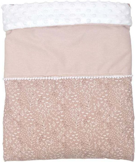 Baby Star Филъма Комбинирано Одеяло Розово 105x150см 6852.FYL.L