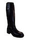 Leather Women's Boots Black