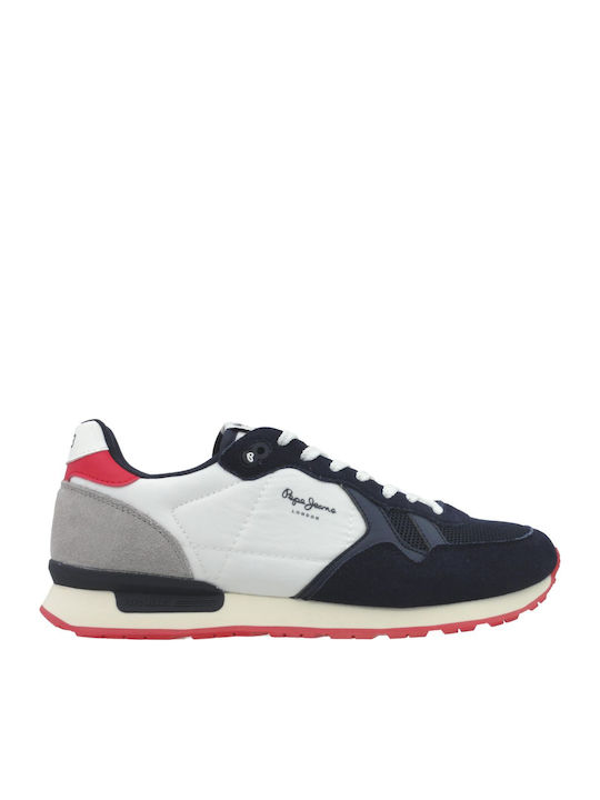Pepe Jeans Brit Camp Sneakers Μπλε