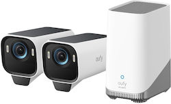 Anker Σύστημα Παρακολούθησης EufyCam S3 Pro ΚΙΤ Ασύρματων Καμερών IP 8MP Anker Σύστημα Παρακολούθησης EufyCam S3 Pro ΚΙΤ Ασύρματων Καμερών IP 8MP