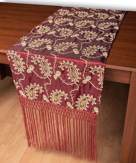 Silk Fashion Ράνερ 1028 Μπορντώ 50x210εκ.