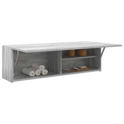 vidaXL Cabinet de baie L100xA25xÎ30cm Sonoma