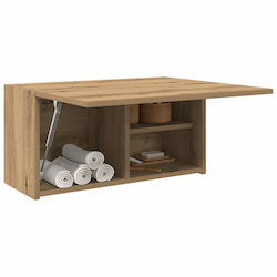 vidaXL Cabinet de baie L60xA25xÎ30cm Stejar