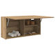 vidaXL Bathroom Cabinet L80xW25xH40cm Oak