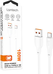 Lamtech USB 2.0 USB-C männlich - USB-A 100W 1m (LAM114529) Lamtech USB 2.0 USB-C männlich - USB-A 100W 1m (LAM114529)