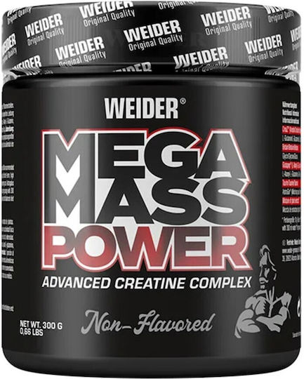Weider Mega Mass Power Ειδικό Συμπλήρωμα Διατροφής 300gr Unflavoured