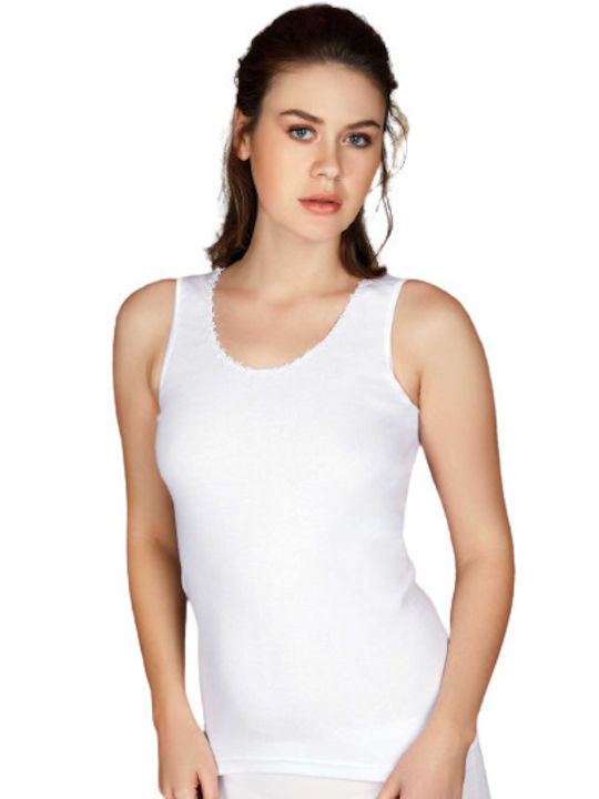Cu Bretele White Tricou pentru femei