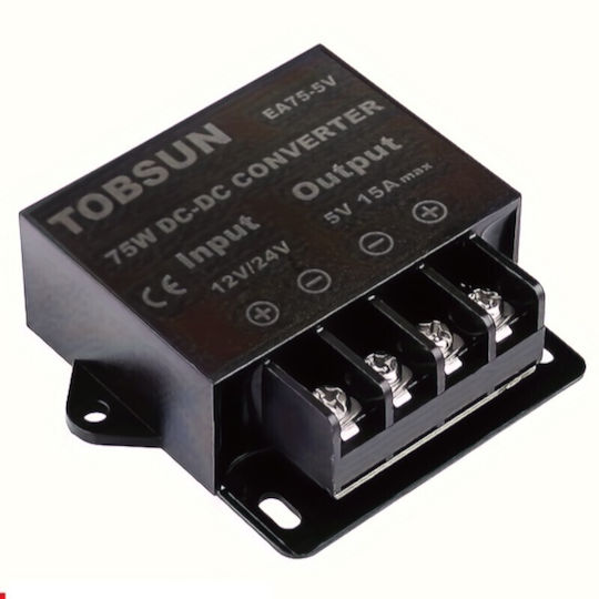 GERUI DC DC-voedingsregelaarmodule, 5 V tot 1-24 V step Up/Down Converter, Module, USB, instelbare voedingsmodule, potentiometer