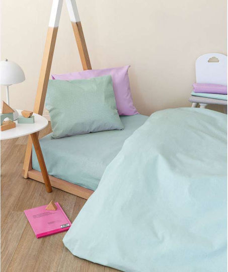 Palamaiki Totem Pillowcase Set with Envelope Cover Mint 40x50cm.