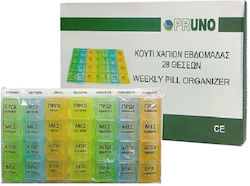 Pruno Weekly Pill Organizer