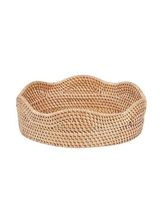 Butlers Διακοσμητικός Δίσκος Rattan Ronda Στρογγυλός 26x26cm