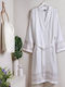 Charisma Modal Μπουρνούζι με Γιακά Linen Brown
