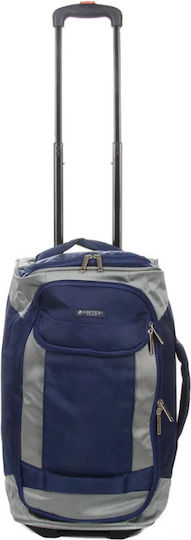 Airtex Paris Sack Voyage 35lt Blue with Wheels Fabric L55xW24xH28cm
