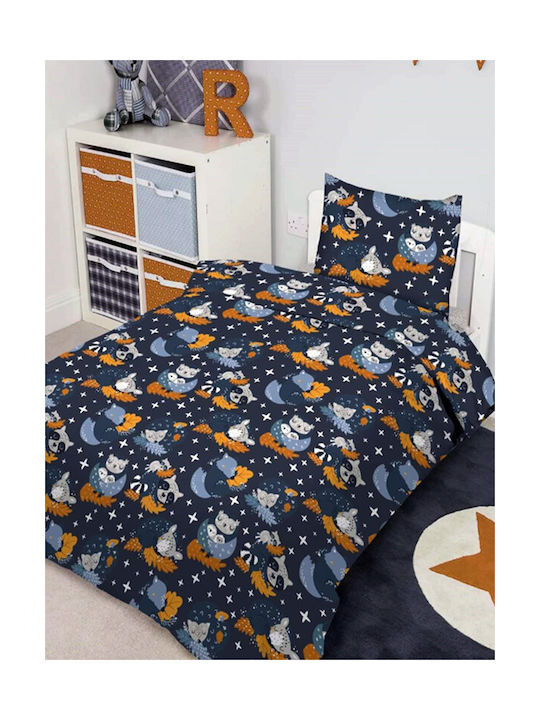 Kids Duvet Single Blue Carnation 160x240cm