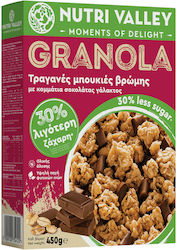 Nutri Valley Healthy Foods Nutri Valley Granola 30% Λιγότερη Ζάχαρη 450gr