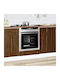 Porto Шкаф за Долен Фурна Brown Oak 60x46x81.5бр
