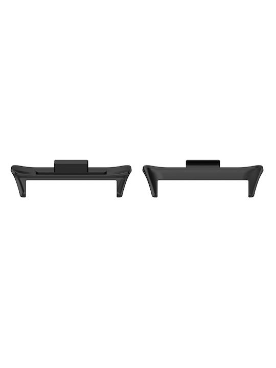 Xiaomi Smart Band 9 Pro 1 Pair 20mm 316 Ανοξείδωτο Ατσάλι Μεταλλικό Ρολόι Σύνδεσης Μαύρο
