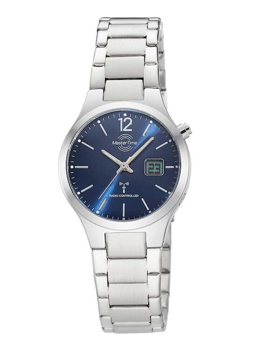 Master Time Damen Uhr mit Silber Metallarmband