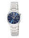 Master Time Damen Uhr mit Silber Metallarmband