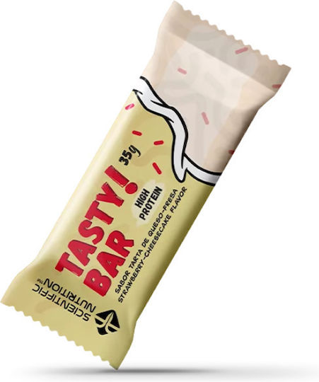 Scientiffic Nutrition Tasty! Bar Bar Protein with Flavor Strawberry Cheesecake 35gr